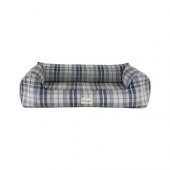 Pet Comfort Delta  Lacivert Kareli Köpek Yatağı L 105x80cm - 2