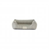 Pet Comfort Delta  Bej Kareli Kedi ve Köpek Yatağı XS 55x45cm - 1