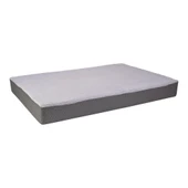 Pet Comfort Lima Ortopedik Köpek Yatağı Gri Peluş L 110x75x12cm thumbnail 2