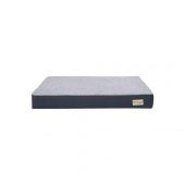 Pet Comfort Lima Ortopedik Köpek Yatağı Gri Peluş M 90x60x12cm - 1