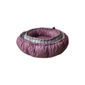 Pet Comfort Sunflower Kedi ve Köpek Yatağı Çift Taraflı Pembe/Gri 60cm - 1