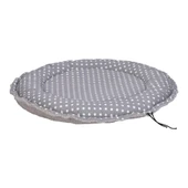 Pet Comfort Sunflower Kedi ve Köpek Yatağı Çift Taraflı Gri Dot/Peluş 85cm thumbnail 2