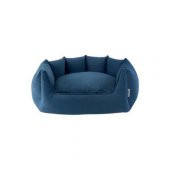 Pet Comfort Barcelona  Kedi ve Köpek Yatağı Mavi 75x65cm - 1