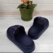 Sonimix 12701 Lacivert Hafif Rahat Günlük Havuz Plaj Kadın Terliği thumbnail 8