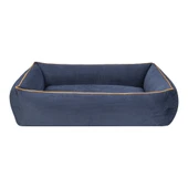 Pet Comfort Golf  Köpek Yatağı Parliament Mavi w Hardal Biye L 105x80cm thumbnail 1
