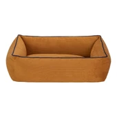 Pet Comfort Golf  Kedi ve Köpek Yatağı Hardal w Parliament Mavi Biye XS 55x45cm thumbnail 1