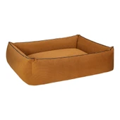 Pet Comfort Golf  Köpek Yatağı Hardal w Parliament Mavi Biye L 105x80cm thumbnail 2