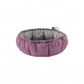 Pet Comfort Sunflower Kedi ve Köpek Yatağı Çift Taraflı Pembe/Gri 85cm thumbnail 1