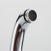 Kuğu Mix Banyo Lavabo Musluğu Eyve Sıcak Soğuk Çift Su Girişli Çeşmesi Bataryası 22 cm thumbnail 5