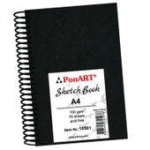 Ponart Skecth Book 100 gr A4 70 Yaprak (Yandan Spiralli) - 1