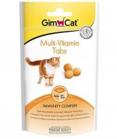 Gimcat Multi-Vitamin Tabs Kedi Ödül Tableti 40 Gr - 1