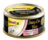 Gimcat Shinycat Kıyılmış Fileto Tavuk Karides Kedi Konsevesi 70 Gr - 1