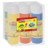 Play-Doh Parmak Boyası 6 Renk x 250 ml. - 1