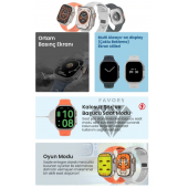 Favors DT8 Ultra + Watch 8 Ultra Akıllı Saat - 2