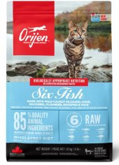 Orijen Six Fish Cat Balıklı Tahılsız Yetişkin Kedi Maması 1,8 Kg - 1