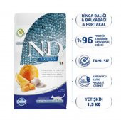 N&D Ocean Pumpkin Ringa Balık&Portakal Kedi Maması 1,5 Kg - 2