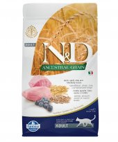 N&D Düşük Tahıllı Kuzulu Yaban Mersinli Kedi Maması 1,5 Kg thumbnail 1