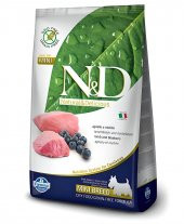 N&D Kuzulu Yaban Mersinli Tahılsız Küçük Irk Köpek Maması 2,5 Kg - 2