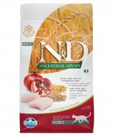 N&D Düşük Tahıllı Tavuk & Narlı Yetişkin Kedi Maması 1,5 Kg - 1