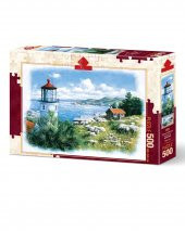 Hayal Sepeti Puzzle DENİZ FENERİ  500 Parça Puzzle - 1