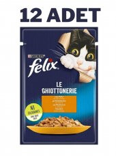Felix Tavuklu Yetişkin Kedi Konservesi Pouch 12x85 Gr - 1