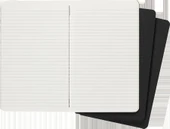 Moleskine Chaier 3lü Günlük Defter Çizgili L Boy 13x21 cm 80 Sayfa Siyah - 6