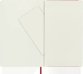 Moleskine Yumuşak Kapak Çizgili Defter L Boy 13x21 cm 192 Sayfa Kırmızı - 3