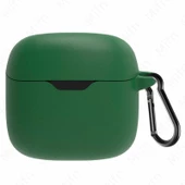 Gpack JBL Tune Flex Kılıf Model Uyumlu Mat Silikon Soft Kancalı SF7 - 5