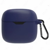 Gpack JBL Tune Flex Kılıf Model Uyumlu Mat Silikon Soft Kancalı SF7 - 2