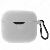 Gpack JBL Tune Flex Kılıf Model Uyumlu Mat Silikon Soft Kancalı SF7 - 4