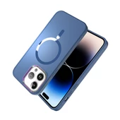 Gpack Apple iPhone 13 Pro Max Kılıf Stil Serisi Mat Wireless Tacsafe Kapak - 2