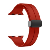 Gpack Apple Watch Ultra Kordon Ayalanabilir Mıknatıslı Mat Silikon Krd84 - 6