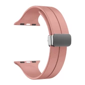 Gpack Apple Watch Ultra Kordon Ayalanabilir Mıknatıslı Mat Silikon Krd84 - 7