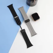 Gpack Apple Watch Ultra Kordon Ayalanabilir Mıknatıslı Mat Silikon Krd84 - 4