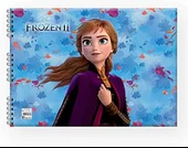 Keskin Color Frozen II 25x35cm 15yp Spiralli Resim Defteri / 300215-92 thumbnail 4