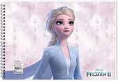 Keskin Color Frozen II 25x35cm 15yp Spiralli Resim Defteri / 300215-92 thumbnail 6