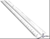 Hatas 30cm Tribldesimetresi Şeffaf / 0250 - 1