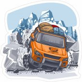 Sticker Master Sticker Oto Off Road 4x4 Cam Kaput Etiket Çıkartma 13 Adet 10 Cm thumbnail 2