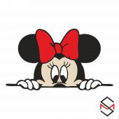 Sticker Master Mickey Mouse Sticker Oto Motor Laptop Pc Duvar 14x8  Cm thumbnail 1