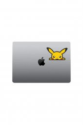 Sticker Master Pokemon Pikachu Motorsiklet Laptop Kask  Araba Sticker Etiket Pc 14x9 Cm - 2