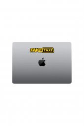 Sticker Master Fake Taxi Sticker Motor, Kask, Laptop, Araba Sticker 14x3 Cm - 4