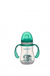 Bt105 Damla Akıtmaz Kulplu Bardak 250ml - Yeşil - 1