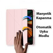 Coofbe Kalem Yerli Standlı Şeffaf Arka Kapak iPad Pro 12.9 Kılıf Tablet Kılıfı Manyetik iPad Pro 12.9 2022-2021-2020-2018 - 7