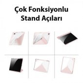 Coofbe Kalem Yerli Standlı Şeffaf Arka Kapak iPad Pro 12.9 Kılıf Tablet Kılıfı Manyetik iPad Pro 12.9 2022-2021-2020-2018 - 9
