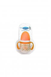 Turuncu Renk Damla Akıtmaz Kulplu Bardak 150ml - 1