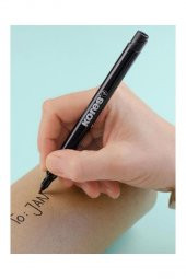 Asetat Kalemi 4 Renk 1.0 Mm 1 Paket Cd Kalemi M Keçe Uçlu Kalem Silinmez Renkli Permanent Kalem - 3