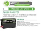 SOLİNVED 1000 W Watt Modifiye Sinüs İnverter-İnvertör - 2
