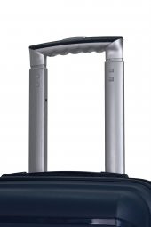 Elatae Premium Polipropilen Kabin Boy Kırılmaz Valiz Lacivert V305 thumbnail 4