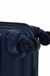 Elatae Premium Polipropilen Kabin Boy Kırılmaz Valiz Lacivert V305 thumbnail 6