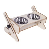 Pati Homes Kedi Mama ve Su Kabı - Yükseklik ve Açı Ayarlı - 3